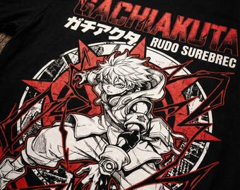 Gachiakuta Rudo PNG Instant Download - Anime Graphic Tee design , enjin