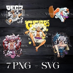 Anime Gear 5 Luffy Crew One Piece, Luffy Gear 5, Joy Boy laugh, Monkey D  Luffy Poster for Sale by LadaKholosho