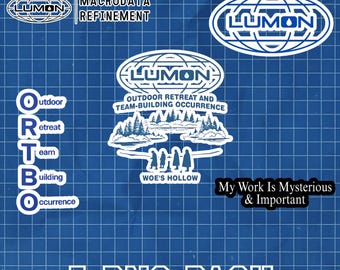 Paquete PNG del logotipo de Severance Lumon Industries