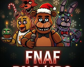 FNAF new year Png / Jpg  - Five Nights at Freddy's 2 ,  Freddy Fazbear Christmas Fnaf Mask