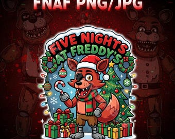 FNAF Christmas Png / Jpg - Five Nights at Freddy's 5 ,  Freddy Fazbear Christmas Fnaf Mask