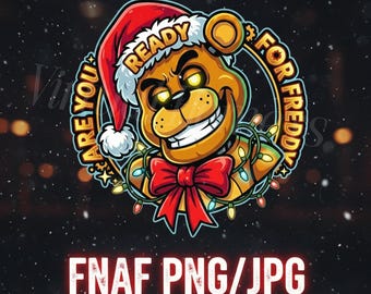 FNAF new year Png / Jpg  - Five Nights at Freddy's 3 ,  Freddy Fazbear Christmas Fnaf Mask