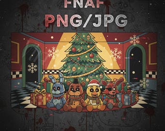 FNAF Christmas Png / Jpg - Five Nights at Freddy's 4 ,  Freddy Fazbear Christmas Fnaf Mask