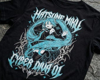 Hatsune Miku PNG, Vocaloid Sticker Graphic (Digital Download