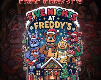 FNAF Christmas Png / Jpg - Five Nights at Freddy's 7 ,  Freddy Fazbear Christmas Fnaf Mask