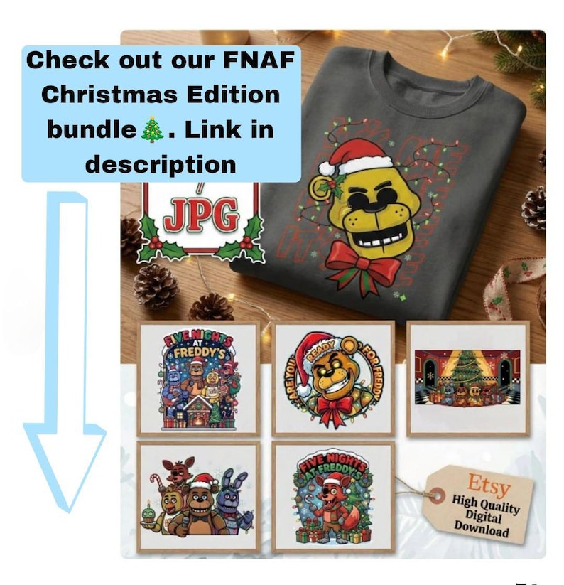 Paquete de imágenes PNG y JPG de Five Nights at Freddy's imagen 4