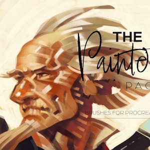50+ The Procreate  Painter's Pack, procreate painters brushes,procreate oil brushes, Oil Paint Brushes Set, Acrylic Brushes for Procreate,