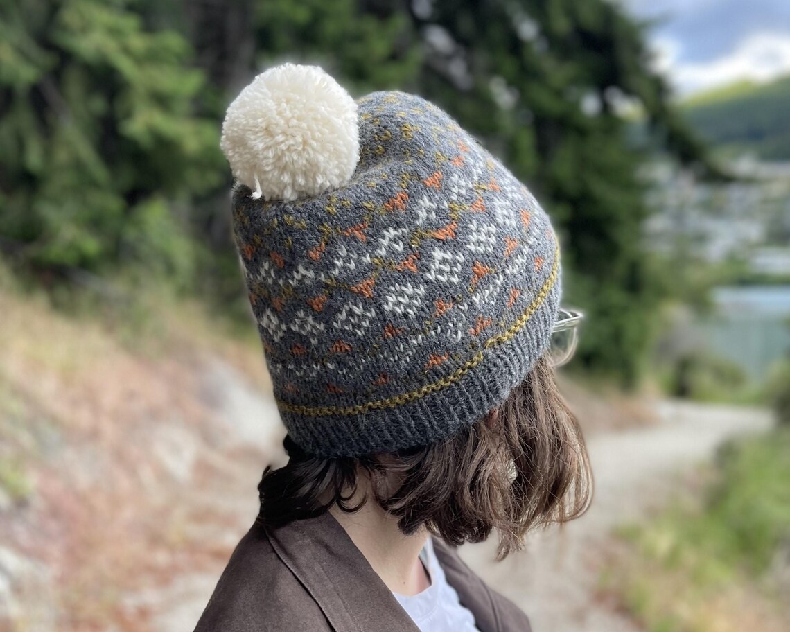 Alba Beanie Hat Pattern / Digital PDF Pattern / Stranded Colourwork - Etsy