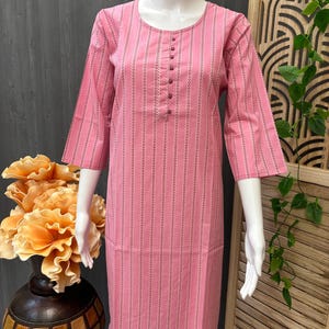 Daily Wear Pure Cotton Kurtis with print - Size 40/US S