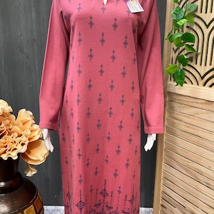 Woolen/Sweater kurti with side pockets