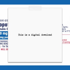 Propofol tumbler wrap PNG, 20 oz skinny anesthesiology tumbler sublimation design digital download, Straight tumbler PNG. image 6