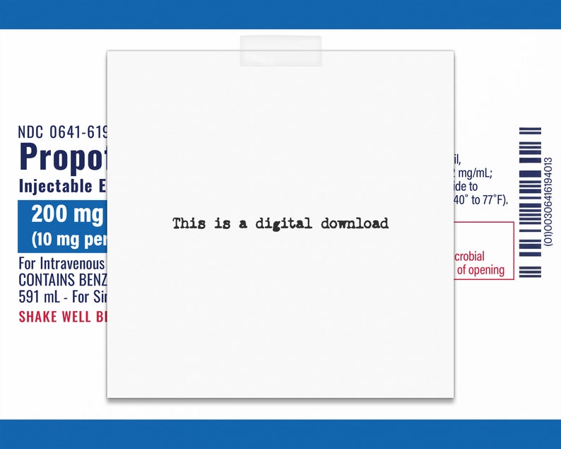 Propofol tumbler wrap PNG, 20 oz skinny anesthesiology tumbler sublimation design digital download, Straight tumbler PNG. image 6
