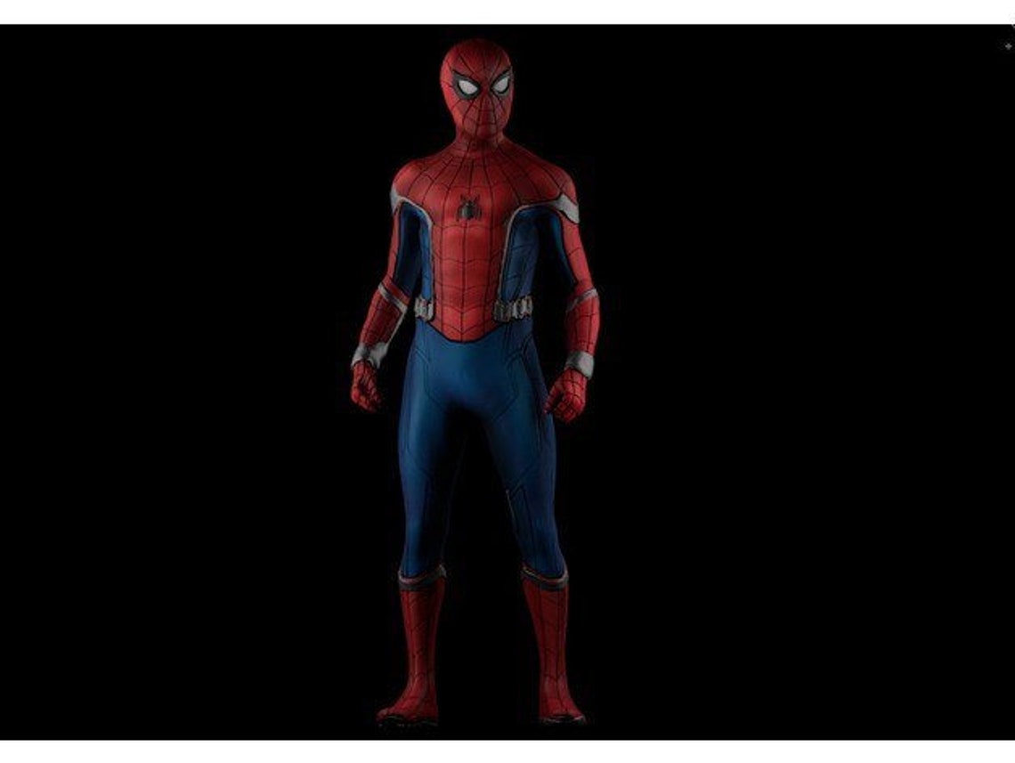 Figura De Spiderman STL File 3D Printable Model Marve - Etsy