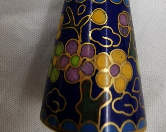 3 cloisonné vingerhoedjes