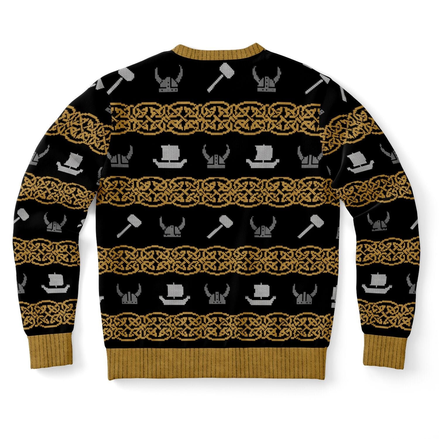 Discover Valhalla Viking - Ugly Christmas Sweatshirt, Printed Xmas Sweatshirt