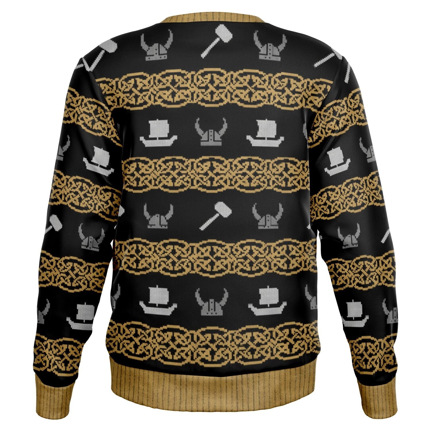 Discover Valhalla Viking - Ugly Christmas Sweatshirt, Printed Xmas Sweatshirt