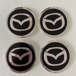 myrockshirt 2 x Spiegel Aufkleber Spiegelaufkleber MazdaAufkleber
