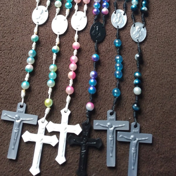Plastic Cord Rosaries