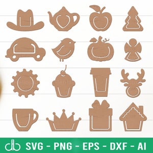 ペーパークリップ SVG バンドル、かわいいブックマーク SVG バンドル、かわいいクリップ SVG、プランナー クリップ、バインダー クリップ、ノートブック クリップ、2 つを選択、ブックマーク テンプレート