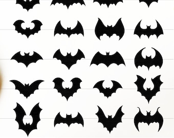 Bat SVG Bundle, Halloween Bat SVG, Bat, Halloween, Night Bat SVG, Halloween Sign, Halloween Decor, Wall Decor, Home Decor, Door Hanger Svg