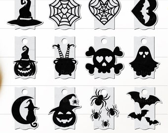 Halloween-glassdekoration SVG-paket, Halloween Stanley-glassdekoration SVG-paket, 118 ml 89 ml 59 ml Stanley-glassdekoration, Halloween-tillbehör SVG