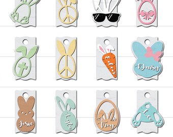 Cute Easter Tumbler Topper SVG Bundle, Easter Stanley Topper SVG Bundle, 40oz 30oz 20oz Stanley Tumbler Topper, Easter Accessories SVG Decor