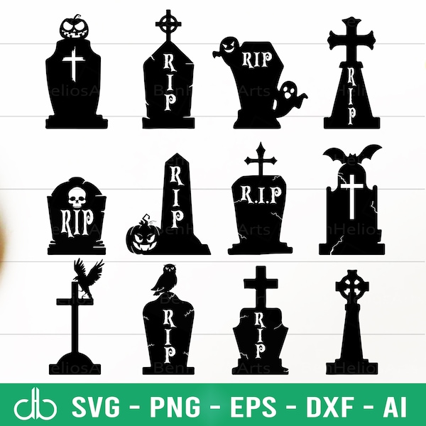 Printable Rip Headstone Rip Gravestone - Etsy
