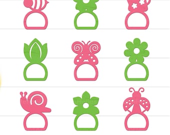 Pacchetto portatovaglioli primavera SVG, Porta tovaglioli SVG, Porta tovaglioli SVG, Tovagliolo primavera Svg, Porta tovaglioli primavera Glowforge taglio laser, Decorazioni primaverili