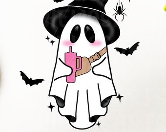 Boo-Jee Ghost Halloween SVG, Boo-Jee Simple Modern InspiredCup Ghost SVG, BooJee Stanley Tumbler Inspired Ghost SVG, Boo Sheet Svg Png Print