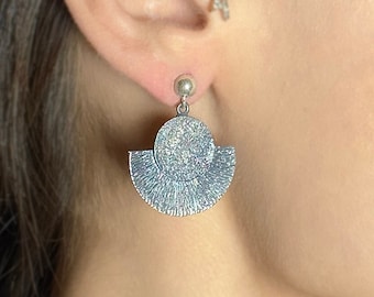 Dangling Statement Earrings on Sterling Silver, HG229