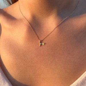 Hummingbird Necklace, Dainty Bird Necklace, Unconditional Love HG021 image 2