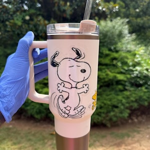 Custom Peanuts x Gilded Sugar 40 Oz Quencher