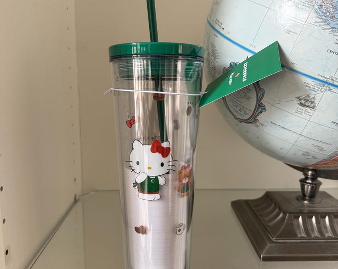Hello Kitty Cold Hello Kitty X Starbucks Limited Edition Cold Cup - Etsy