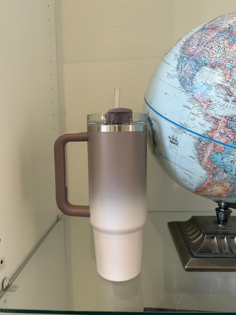Vaso de cristal degradado de Filipinas de 30 oz / Ombre Quencher imagen 8