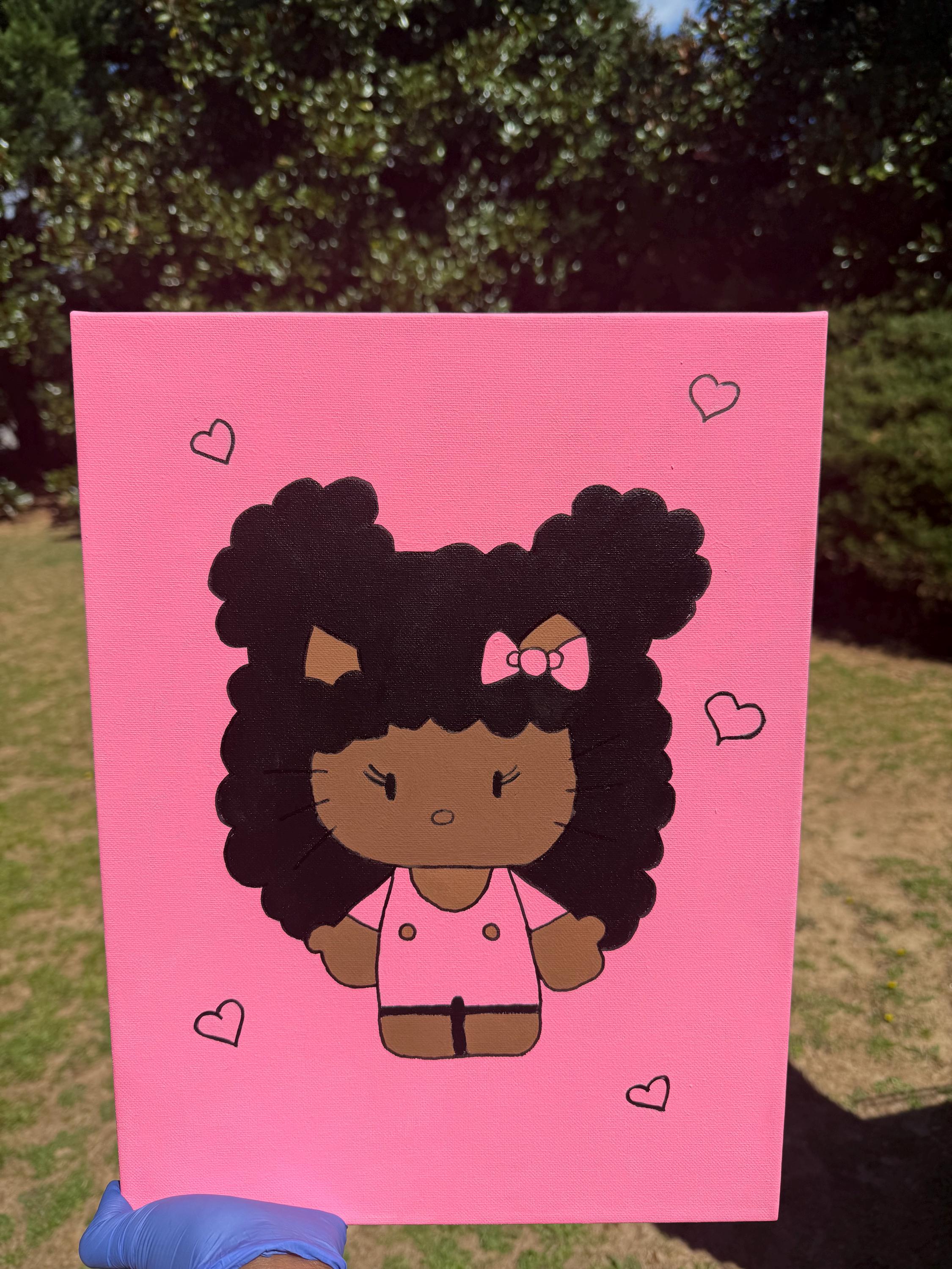 Afro Kitty - Etsy