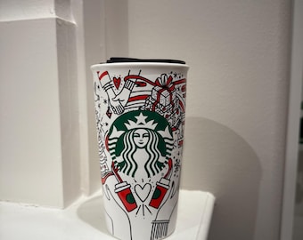 Vaso navideño único de 12 oz