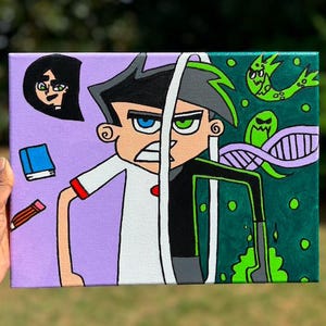 Ghost Boy Acrylgemälde