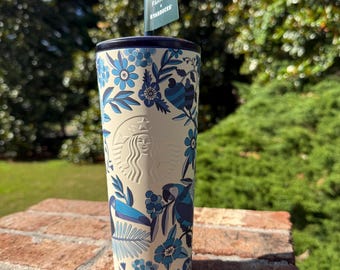Farm Rio Floral 24 ounce Cold Cup | Limited Edition Cup