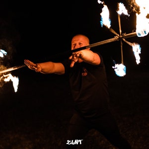 Ultimate Fire Dragon Staff - High-Quality 100% Kevlar - Express Shipping - Elevate Your Showmanship!