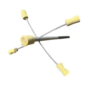 Ultimativer Feuerdrachenstab - 100% Kevlar, Flow Art Performance, Reisefreundlich