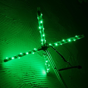 Dragon Staff Multicolor LED remote controll * Dance * Performers * Festival Prop * For Beginners and Advanced