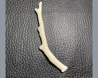 Witte koraalstaaf, natuurlijke edelsteen polijst ruw koraal | Witte koraaltak | ca. 79 x 9 x 5 mm | Groothandelsprijs: