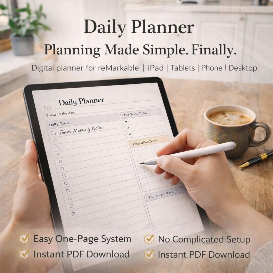 My Routine Builder Routine Builder Planner PDF Daily Digital for iPad , Remarkable ...