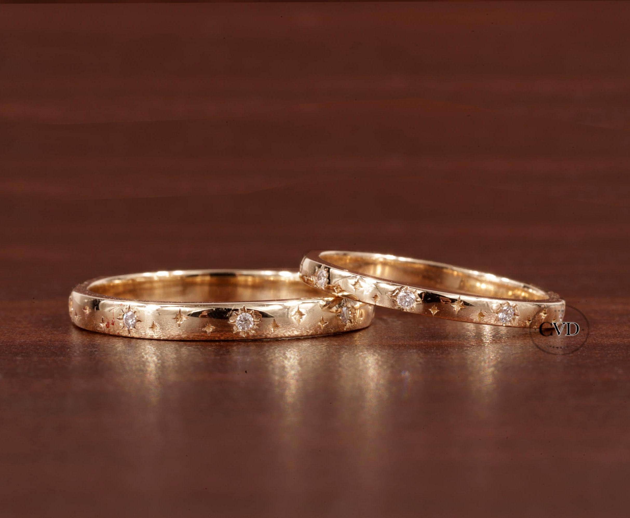 Star Band Ring - Etsy
