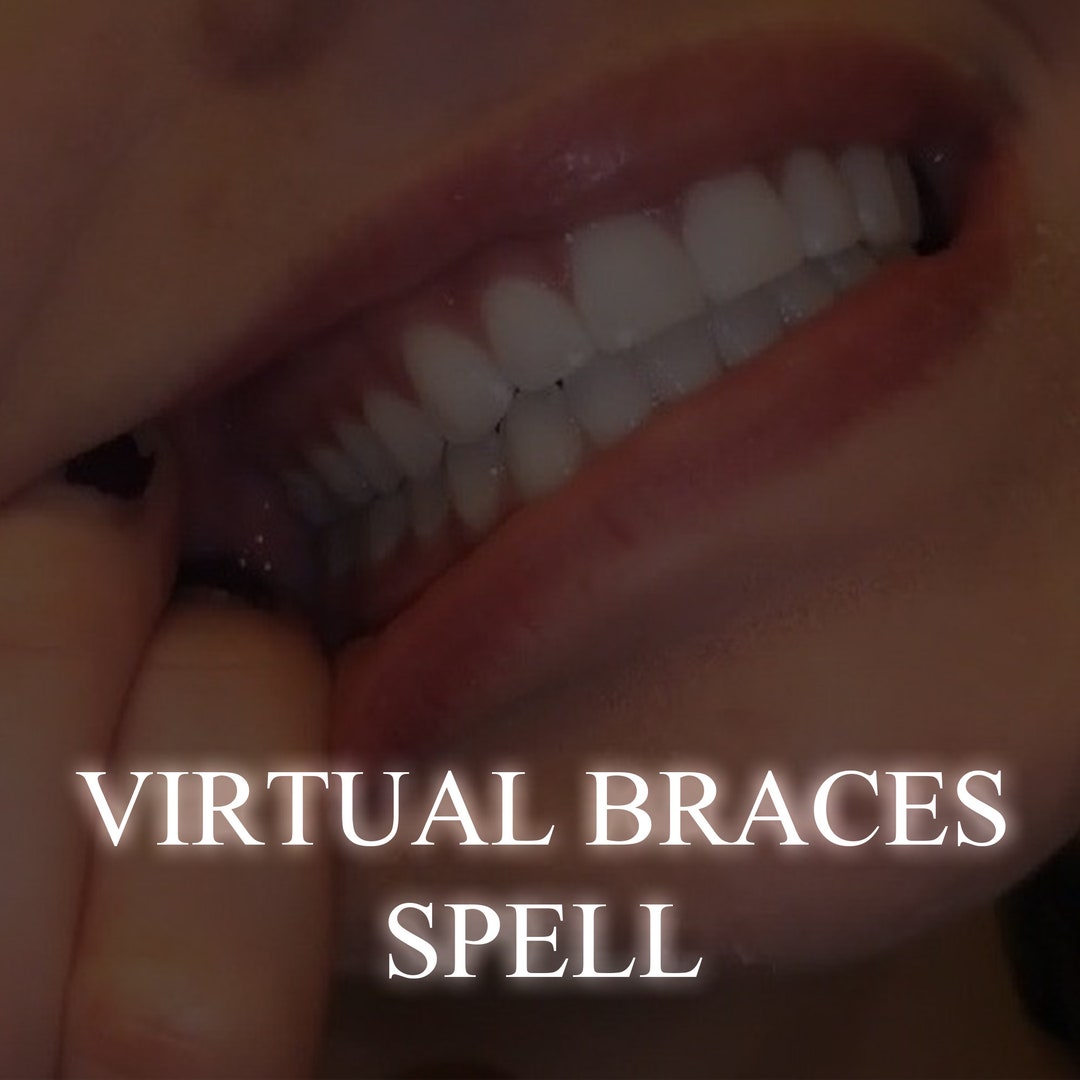 VIRTUAL BRACES SPELL same Day, Perfect Teeth, Beautiful Smile, Dental
