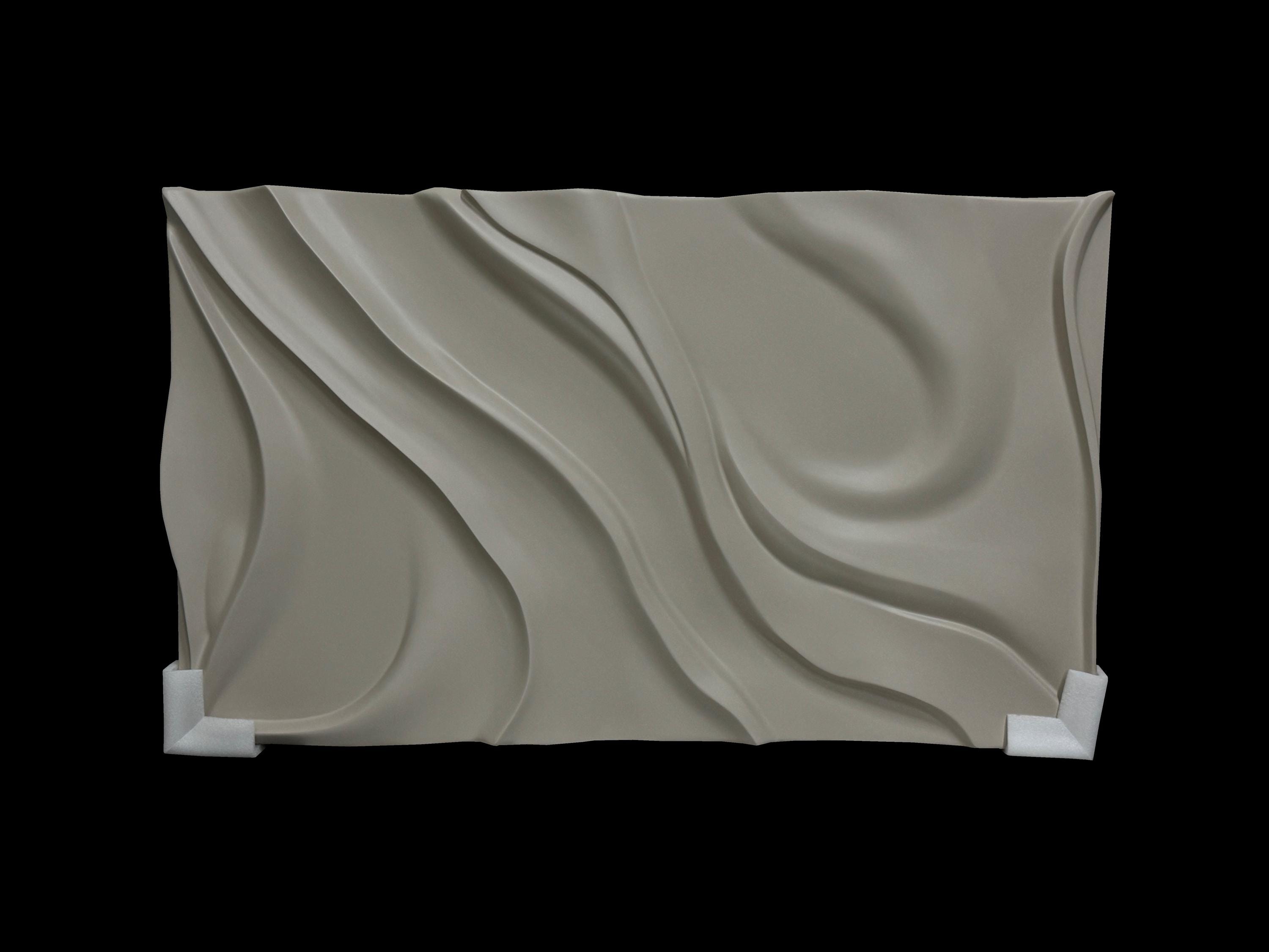 Minimalist textured wall decor- 3d vision board- wood carving