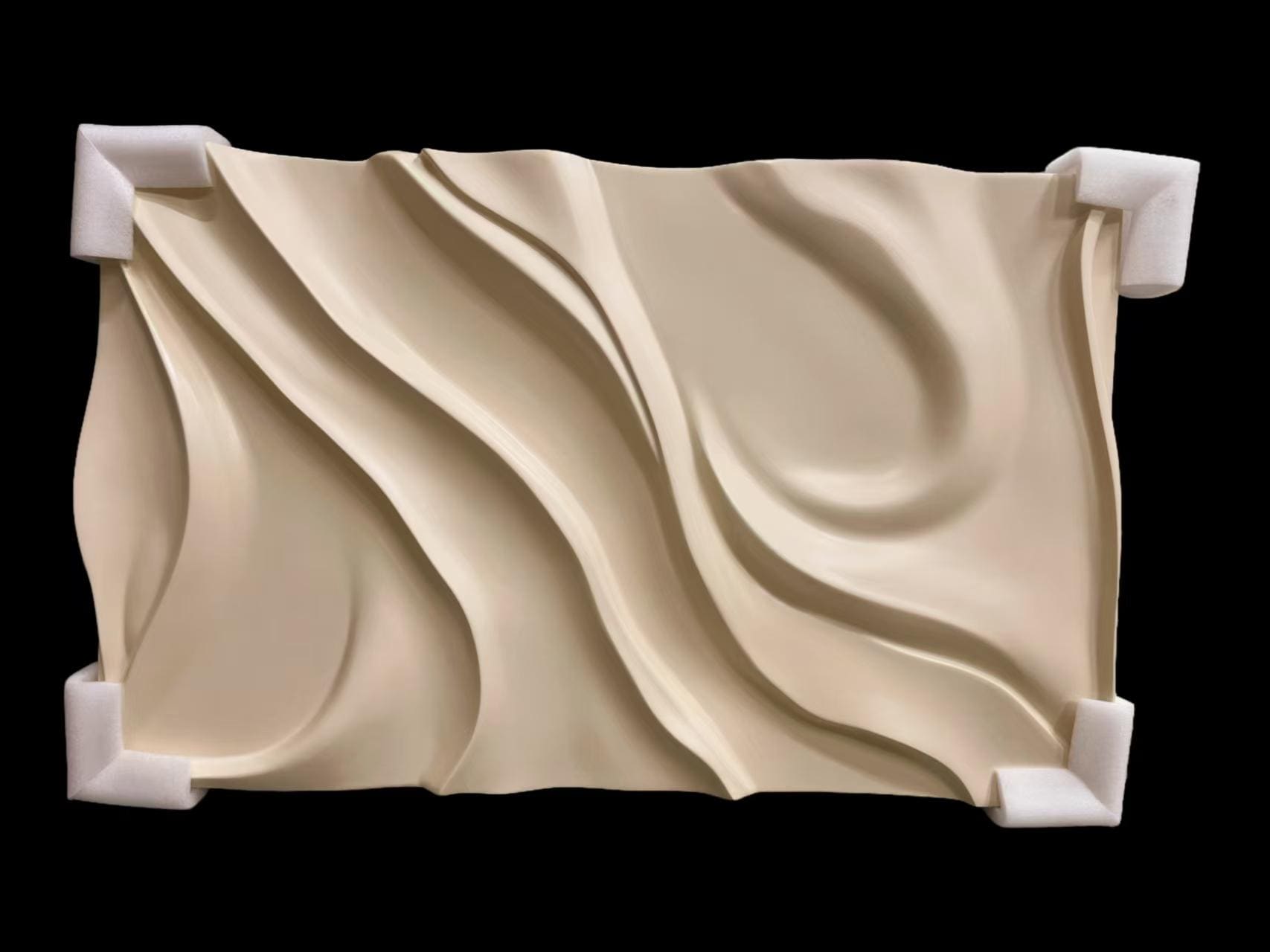 Minimalist textured wall decor- 3d vision board- wood carving