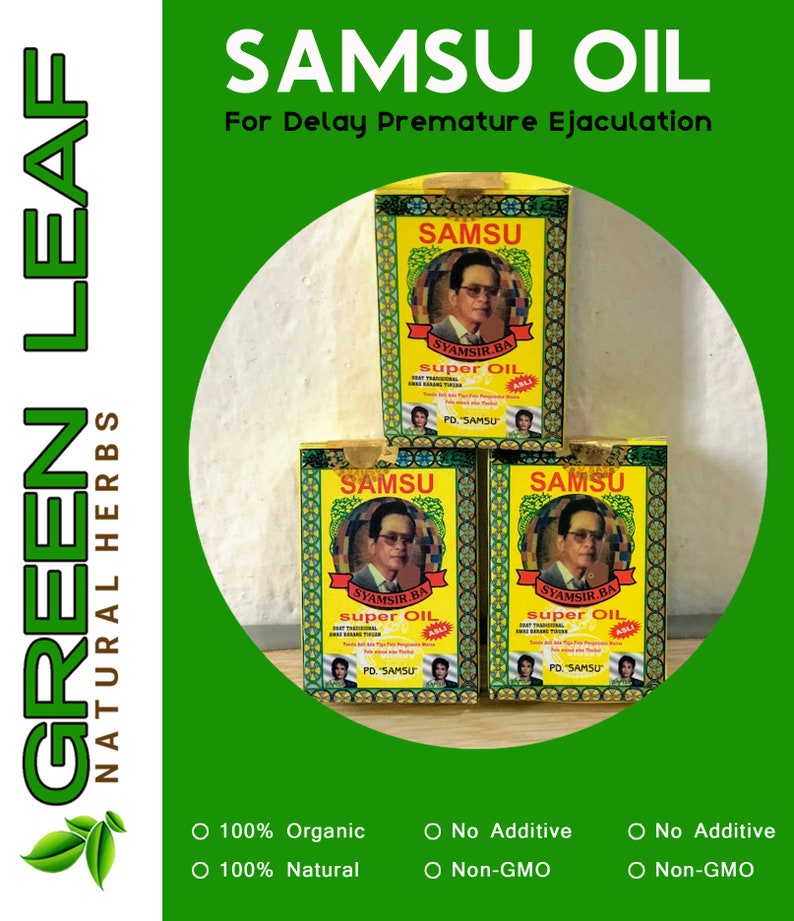 4 Boxen 12 Boxen Samsu Super Delay Oil 5 ml mit natürlichen Kräutern von Zingiber Rhizoma und Muskatnuss, 100 % original, gentechnikfrei, kostenloser Versand Bild 1