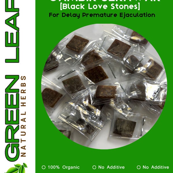 5 PCS Gambir serawak  black stones gift for you ,birthday gifts wedding natural Gift Natural Herbs black stones