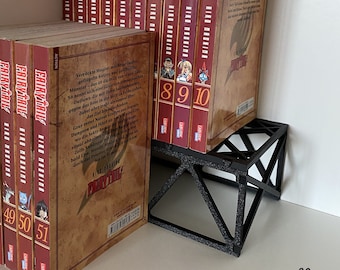 Book raiser for manga - 3D printing/manga cabinet/bookcase/manga shelf